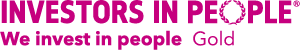 Investors In People pink logo